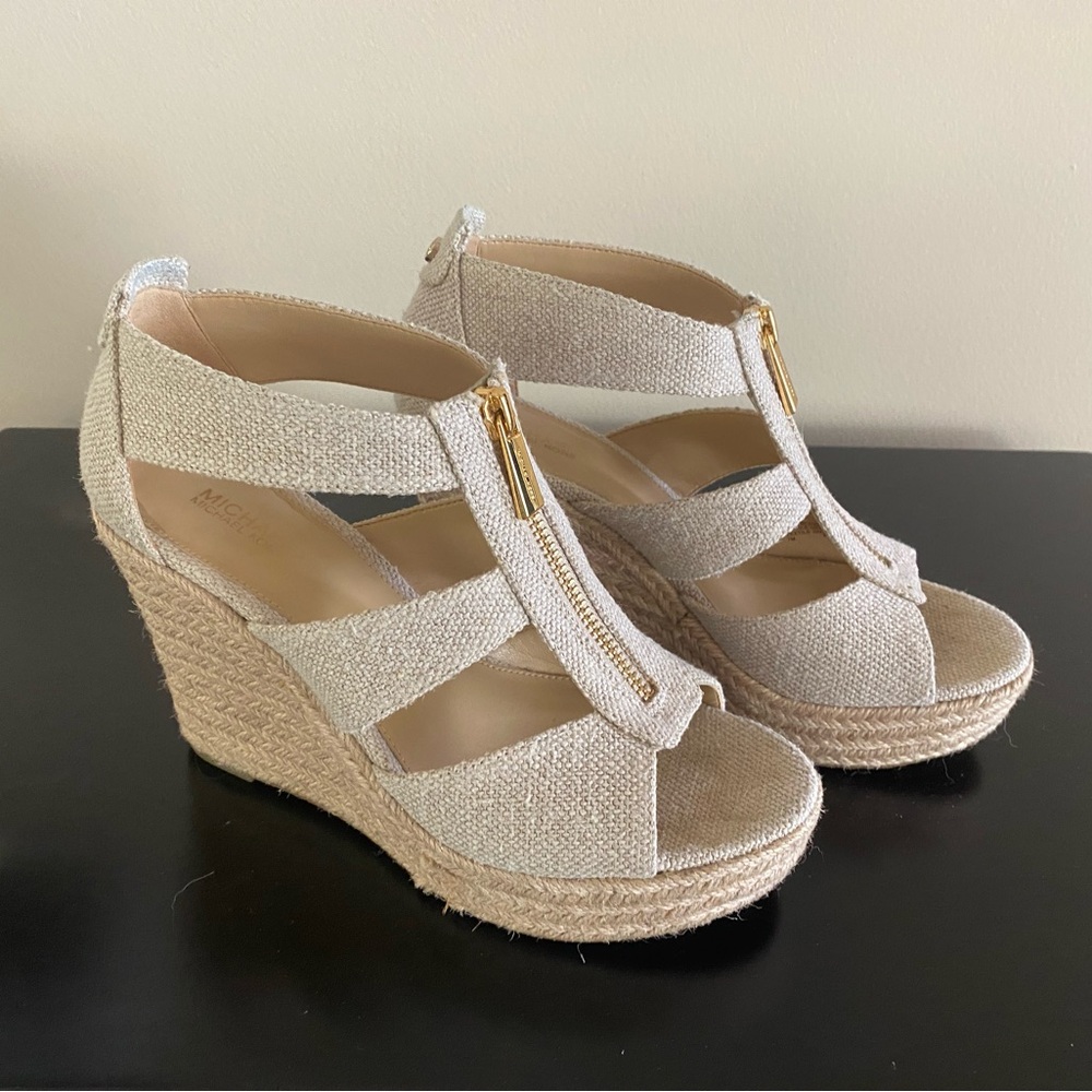 Michael Kors Berkeley Wedge Sandals